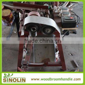 popular item threaded wooden handle broom machine in china