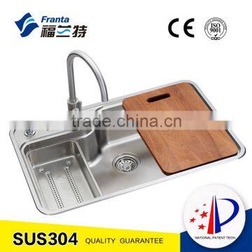 pakistan stainless steel kitchen sink utility with drainer