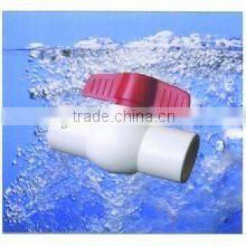 Agricultural type thread and unthread PVC Ball valve