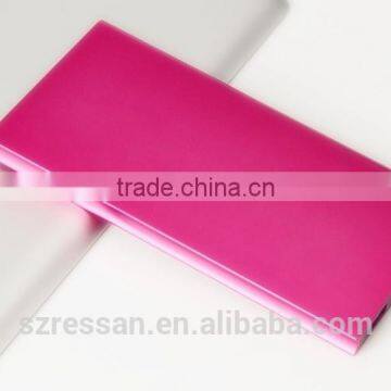 Dual USB output power bank 20000mah , Ultra slim battery charger power bank 20000mah , slim power bank biyond 2000mah