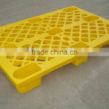 1200*800mm Size Eruo Type Single Face Nine Leg Nestable Recycled Plastic Pallet photo-6