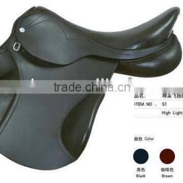 High light Jumping leather racing horse saddle