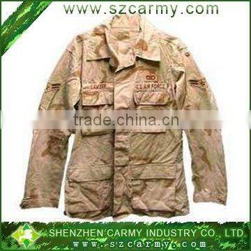 3 Colors desert camouflage military jacket