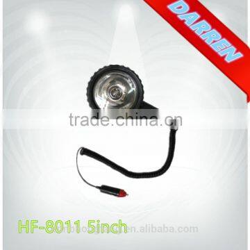5inch 12V Portable Mini Halogen Search light with Handle Hunting Spotlight