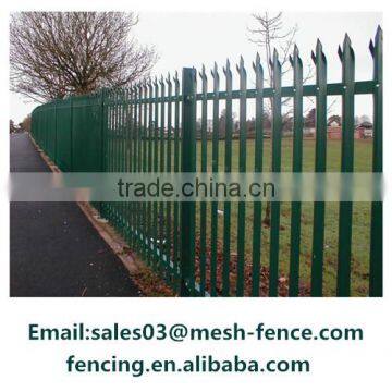 England Style high quality PVC coated Palisade Fence