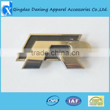 fashion metal logo plate