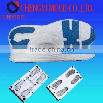 EVA shoe sole mould for sport shoes/clogs