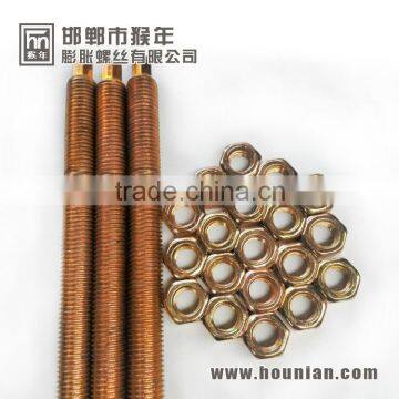 4.8graed chemical anchor bolt m20 nade in handan yongnian