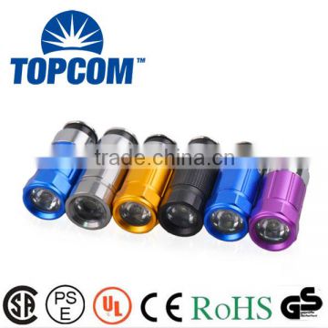 High Quality Aluminum Alloy Cigarette Lighter Rechargeable Car Rechared MINI Torch Flashlight