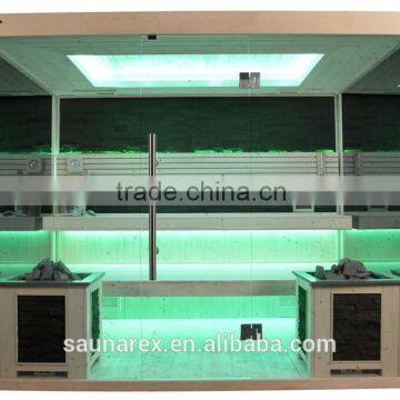 Computer Controled Luxury Home Sauna for 6 Person photo-4