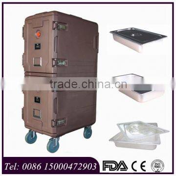 165L plastic food transport container for GN pans for delivery food