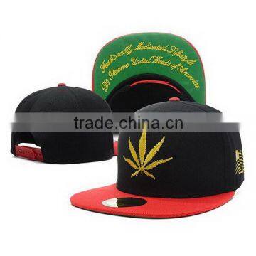 WHOLESALE 3D EMBROIDERY BLACK LEOPARD BRIM SNAPBACK HAT CUSTOM LOGO