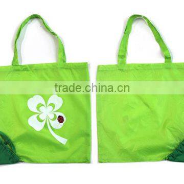 Cheap eco friendly fruit shape foldable polyester shopping bags