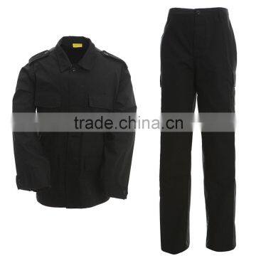 REGULAR BDU SECURITY UNIFORM BLACK RIPSTOP UNIFROM                        
                                                Quality Choice