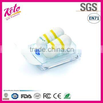 Double Capsule Shape Memo Pad Dispenser