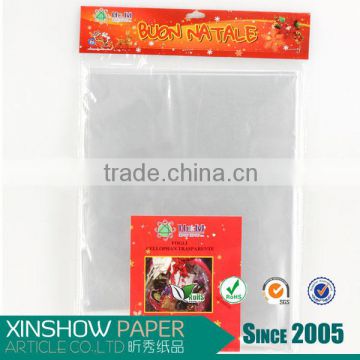 Clear wrapping bopp film for packing box/flower/window