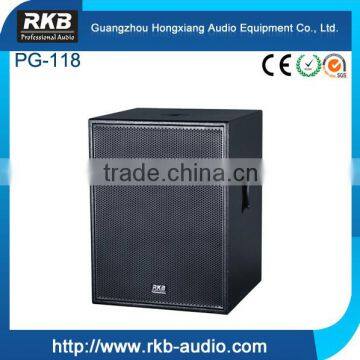 PG-118 nightclub sound system 18 subwoofer boxes