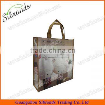 Hot Selling Recycled nonwoven laminated shopping bag