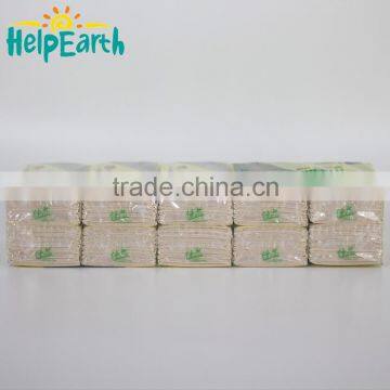 Green pack odm travel mini pocket tissue