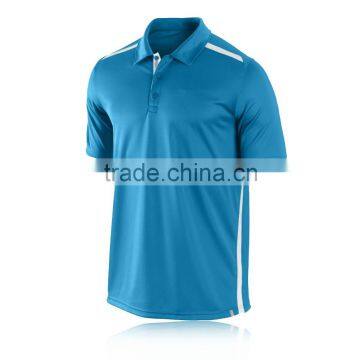 Men's cheap 100% polyester polo shirt for wholesale