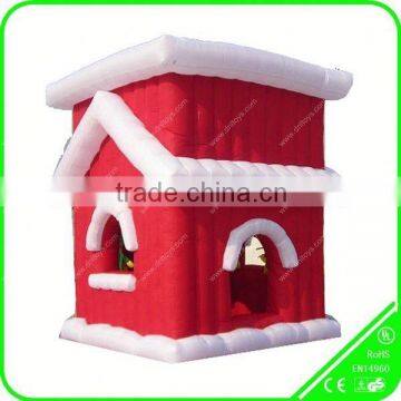 Hot Sale Christmas Decoration with led flashing inflatable snowman toy