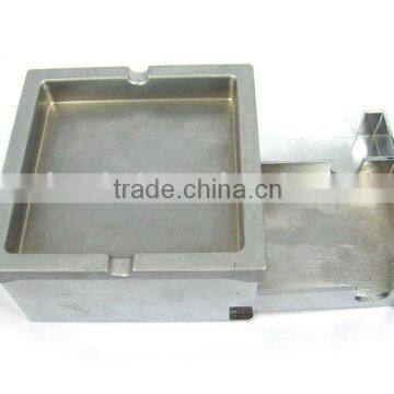 wholesale high quality square metal ashtray, customized design and color accept