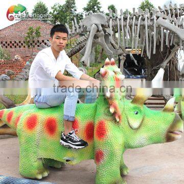 Outdoor amusement kiddie ride on car