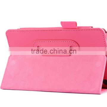 2014 Folio Magnetic Flip Stand Leather Case For Amazon Kindle Fire HD 6