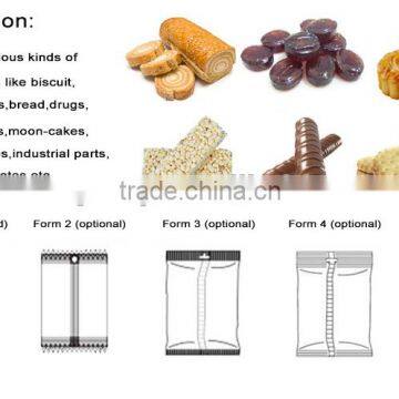 Double Frequency Converter Control Snacks Packaging Machine photo-2