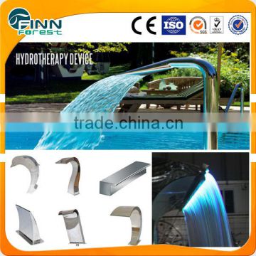 fashion water curtain, wholesale waterfalls for pool spa decoration