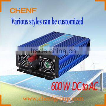 600w Modified Pure Sine Wave Solar Power Adjustable charge Inverter