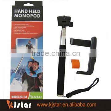 2014 factory wholesale selfie stick monopod excellent quality Z07-4A from KJSTAR!