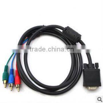 Hot Sell,High Quality Cable Vga Rca Male To Male 15 Pin Cable