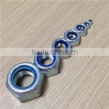 Din985 Nylon Insert Hex Nut Carbon Steel