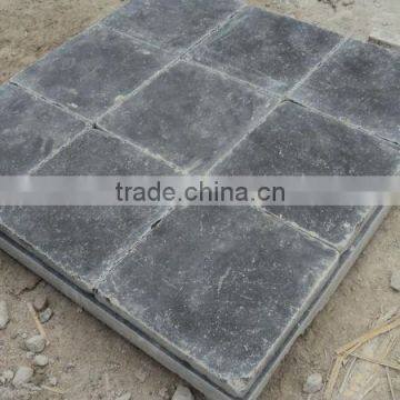 Chinese black limestone slabs and tiles