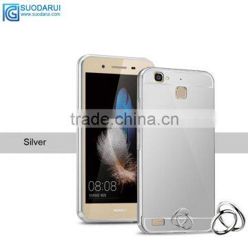 High Quality Aluminum Metal Mirror Case for Huawei Mate 7 Mirror Back Cover Case