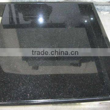 Black galaxy granite countertop