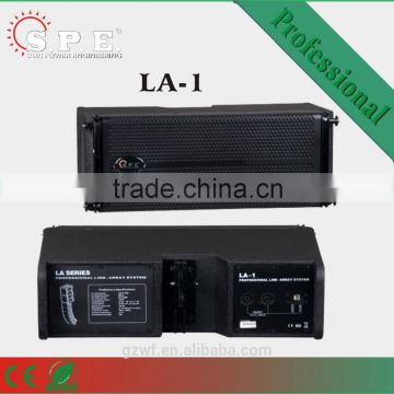 LA-1 spe audio dual 6.5 passive 2 way mini line array speaker