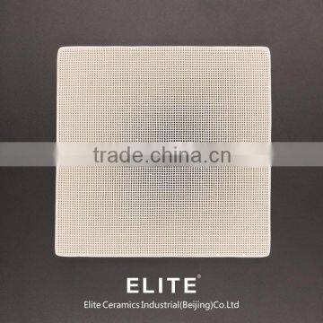 Alumina Muliite honeycomb extruded porous foam ceramic filter plate for foundry