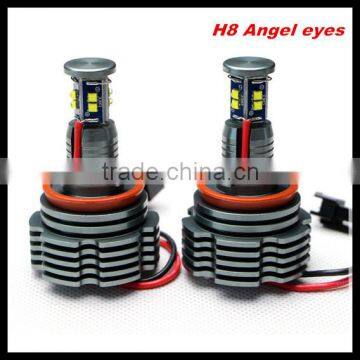 LED C ree Angel Eyes light 2*40W H8 For BMW E60 E61 E63 E64 E70 X5 E71 X6 E82 E87 E89 Z4 E90 E91 E92 M3 E93 Angel Eyes light