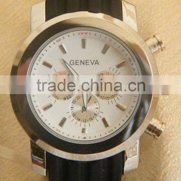 3 atm stainless steel back watch