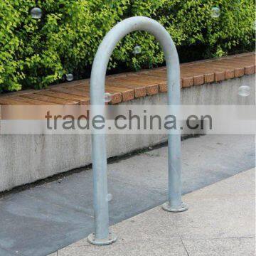 U Style Zinc plating 1 Wave Bicycle Rack