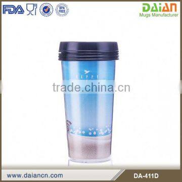 Custom Double Wall Plastic Tumbler Mugs photo-2