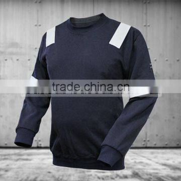 Modacrylic flame retardant sweater shirt