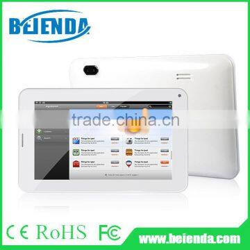 cheap 7inch 2g tablet pc Allwinner A33 quad core processor, HD display 1024 x600 pixels, dual camera with flash light, Bluetooth
