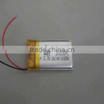 250mah 502030 polymer battery