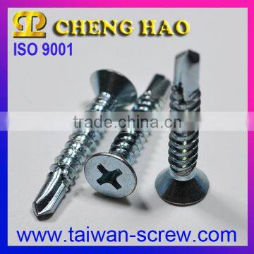 Wholesale Flat Head Bi-metal Self Drilling Screw Taiwan