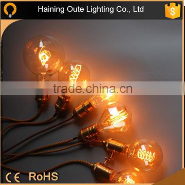 China wholesale price 40 watt clear glass edison style bulb lamp