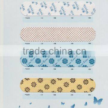 Spunlace chip in sanitary napkin pads towels