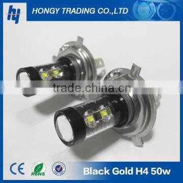 Black-top h4 auto led car light